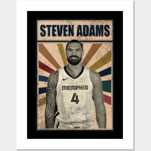 Memphis Grizzlies Steven Adams Posters and Art